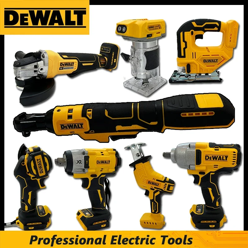 Brushless Angle Grinder Battery Powered - DeWalt Alat Listrik Multifungsi Tanpa Kabel,