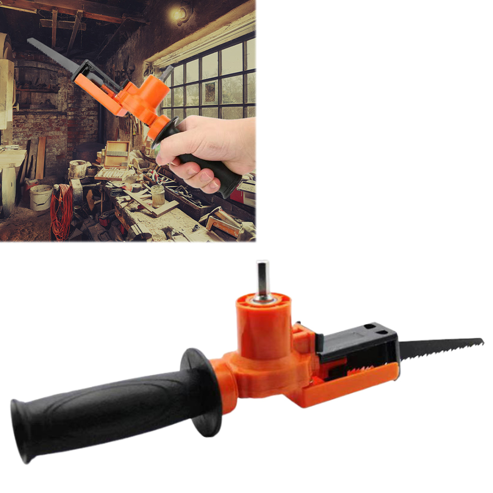 Reciprocating Saw Attachment Drill - Adaptor Gergaji Bolak-Balik Elektrik, Alat Tambahan