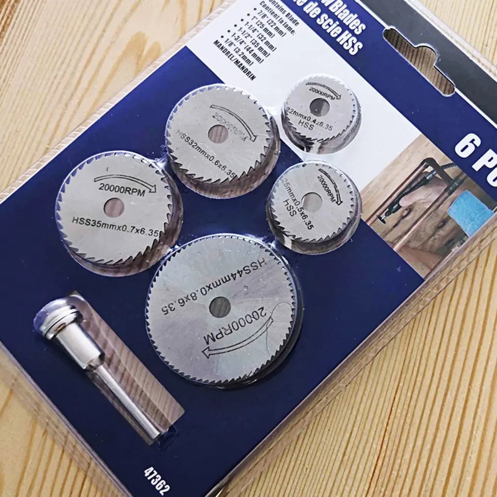 HSS 6 buah alat putar pisau ge - Cordless Rotary Tool Kit Accessories ulasan dan harga