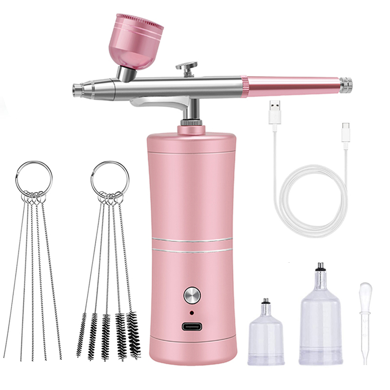 Airbrush Cat kuku portabel, pi - Airbrush Kit With Mini Compressor ulasan dan harga