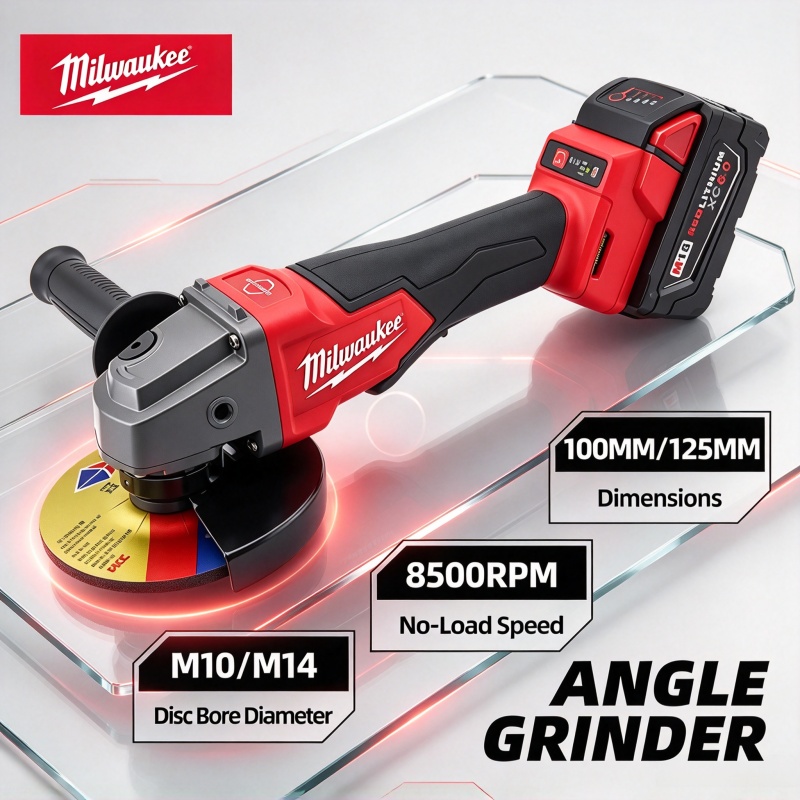 Mesin Gerinda Sudut Milwaukee  - Brushless Angle Grinder Battery Powered ulasan dan harga